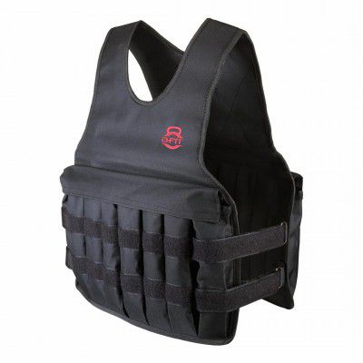 B Fit Weighted Vest Jacket (10 KG, Black)