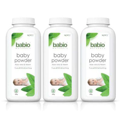Babio Baby Powder 200 GRM PK-3