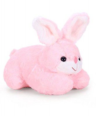 Babique Cute Pink Rabbit Soft Toys 26 cm (Pink)