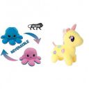 Babique Plush Soft Toy Cute Kids Animal Home Decor Boys/Girls/Baby (28 cm, Octopus) + Unicorn Teddy Bear Plush Soft Toy Cute Kids Birthday Animal Baby Boys/Girls (25 cm, Yellow) - (Set of 2 Toys)...