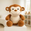 Babique Sitting Monkey Plush Soft Toy Cute Kids Animal Home Decor Boys/Girls 28 Cm...