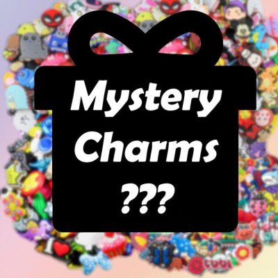 BABOLE COLORFUL RANDOM SHOE DECORATION CHARMS PACK OF 6,12,16,26,40,60