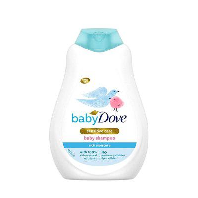 Baby Dove Rich Moisture Baby Shampoo - 400 ml, Mild No Tears Shampoo