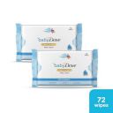 Baby Dove Rich Moisture Baby Wipes, 72 wipes PO2...