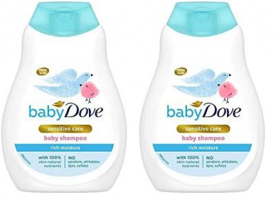 Baby Dove Shampoo, 200 ml + 200 ml (Pack of 2)