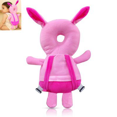 Baby Head Protector Backpack, Pack of 1 Cute Rabbit