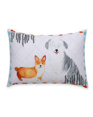 Baby Jalebi Super Soft Organic Cotton Baby Pillow (Woofington)