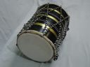 Baby Mini Dholak 9 INCH For Kids Or Decoration Black Color...