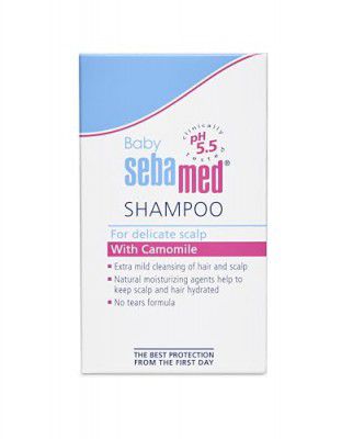 Baby Sebamed Shampoo | pH 5.5| Ideal for Newborn’s delicate scalp | No Tears | 50 ml