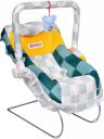 baby tone B.T 12 IN 1 Premium Baby feeding swing carry cot cum with mosquito net Rocker and Bouncer (Blue)...