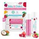 BabyChakra Nourishing Lip Balm Duo Pack for Women's & Kids, 100% Natural Ingredients (2x4.5 gm)...