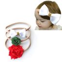 Babymoon (Set of 3) Baby Headbands Fusion, Girl's Nylon Fabric Hairbands for Newborns,Toddlers and Kids (Multicolor)...