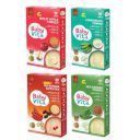 Babyvita Nutribox Plus - Kannankaya Powder, Wheat Apple Powder, Rice Banana Powder, and Instant Red Banana Dates Rice Powder Combo Pack Meal Kit (4 x 50g)...