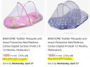 BABYZONE Toddler Mosquito and Insect Protection Net @ ₹289.42...