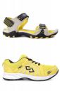 Bacca Bucci Mens Mesh FW16 Yellow Sports Shoes and Floaters Combo-UK9...