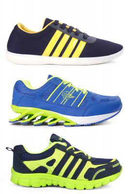Bacca Bucci Three Pairs of Sporty Casual Combo Shoe for Men