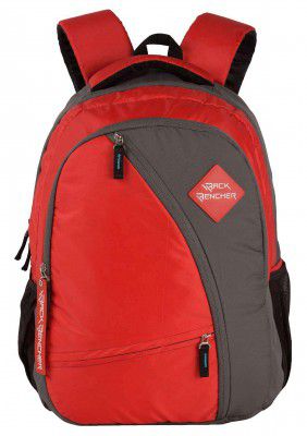 Back Bencher Polyester 14 inch 27 Ltrs Red Laptop Bag