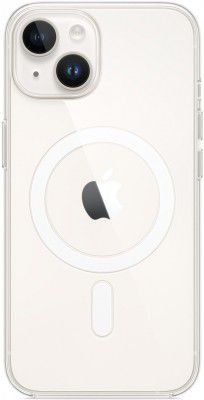 Back Cover for Apple iPhone 13 (Clear, Polycarbonate)