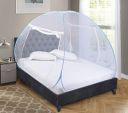 Backbone Mosquito Net, Polyester Foldable King Size Bed,Double Bed,Queen Size Bed with Free Saviours(Suitable for 6ft x 6ft to 6.9ft x 6.9ft,Pack of 1,White)...