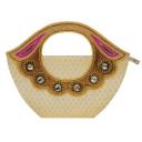 BagaHolics Womens Ethnic Clutch Hand Bag with Embroidery Work...
