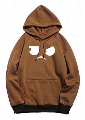 BAGHADBILLO Hoodies for Men and Women || Sweatshirt for Men and Women|| Hoodies || Unisex Hoodie || Boys Hoodie || Winter Wear for Women ||Winter Wear for MenFBA BADBOY BROWN-46