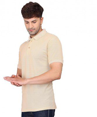 BAGHADBILLO Men's Regular Fit Solid Polo Half Sleeve T-Shirt