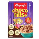 Bagrrys Choco Fills Plus | 5 Grain Goodness | Ragi Advantage | Source of Fibre | Kids Cereal | Choco Fills, 250 g Box...