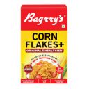 Bagrry's Corn Flakes Plus 475g Box |Original and Healthier | Low Fat & Cholesterol | High Fibre |All Natural CornFlakes | Breakfast Cereal...