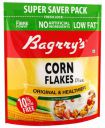 Bagrrys Corn Flakes Plus | Breakfast Cereal, 800g (with Extra 80g) Pouch...