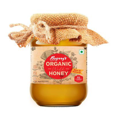 Bagrry's Organic Honey, Wild Raw & Natural 500gm