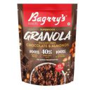 Bagrry’s Superfood Granola Belgian Dark Chocolate & Almonds 400gm Pouch|40% Oats & Quinoa Flakes| 100% Natural Cocoa|Vegan & Plant Based|High in Fibre & Protein|Breakfast Cereal|Crunchy Granola...