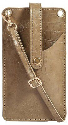 Bagsy Malone Small Cross-Body Phone Bag Stylish Vegan Leather Mobile Cell Phone Holder Pocket Purse Wallet Mini Shoulder Bags