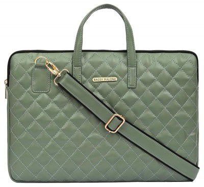Bagsy Malone Synthetic Leather Briefcase Best Laptop Messenger Bag