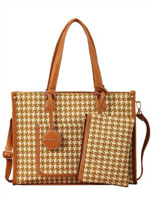 Bagsy Malone Urban Elegance Office Bag | Laptop Compartment | Multi-Utility Pouch | Set of 2