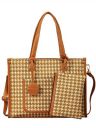 Bagsy Malone Urban Elegance Office Bag | Laptop Compartment | Multi-Utility Pouch | Set of 2...