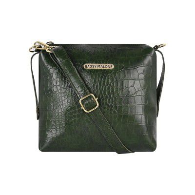 Bagsy Malone Women's Vegan Leather Iconic Sling Bag | Ladies Purse Handbag