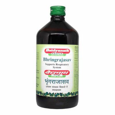 Baidyanath Asli Ayurved Bhringrajasava 450 ml Syrup 