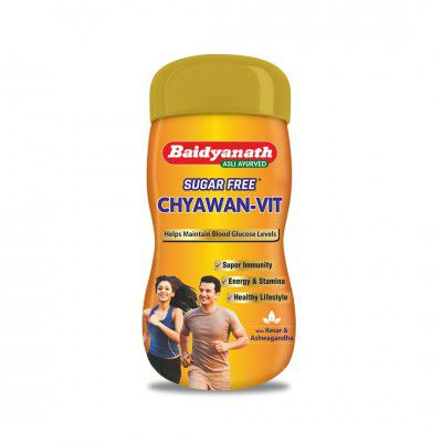 Baidyanath Chyawan Vit (Sugarfree Chyawanprash) | Fit for Diabetic - 1kg