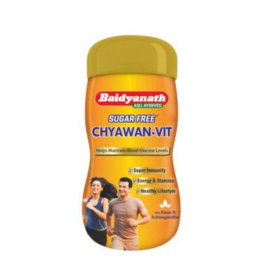 Baidyanath Chyawan Vit (Sugarfree Chyawanprash) | Fit for Diabetic - 500gm