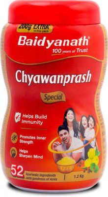 Baidyanath Chyawanprash Special | 1 kg, Ayurvedic Immunity Booster | 200 Gram Extra