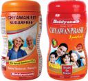 Baidyanath Chyawanprash Special - 950g & Chyawan-Fit Sugarfree - 1Kg (Pack of 2)...