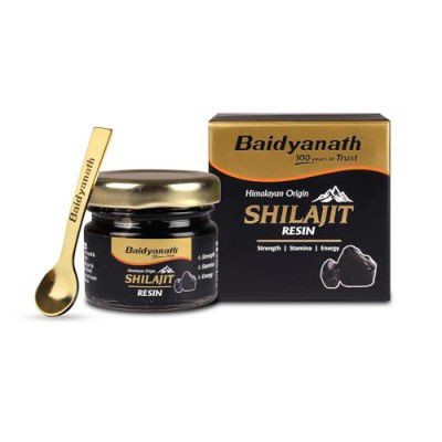 Baidyanath Himalayan Shilajit Resin -10g | Rich in Fulvic Acid |For Strength, Power & Stamina