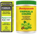 Baidyanath Vansaar Isabgol - Psyllium Husk Powder - 200gm, Effectively Relieves Constipation & Triphala Churna, Helps Relieve Constipation, Quick Acidity&Gas Relief, Enriched with Amla - 240gms...