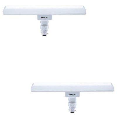 Bajaj 10W LED Cool Day Light Bulb, Pack of 2, (830323-Pk2)