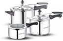 BAJAJ 2 L, 3 L, 5 L Pressure Cooker (Aluminium)...