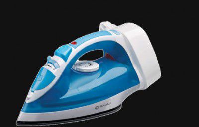 Bajaj 2000 Watts Steam Iron (Majesty Retract, Blue)