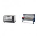Bajaj 2200 TMSS 22-Litre OTG (Silver) & Bajaj Flashy 1000 Watts Radiant Room Heater...
