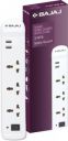 BAJAJ 3-WAY SPIKE GUARD 3 SOCKET & 2 USB 3  Socket Extension Boards (White, 3 m, With USB Port)...