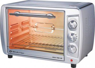 BAJAJ 35-Litre 3500TMCSS Oven Toaster Grill (OTG)  (Stainless Steel)