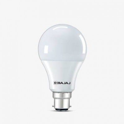 BAJAJ 9 W Basic Round B22 LED Bulb (White, Pack of 6)